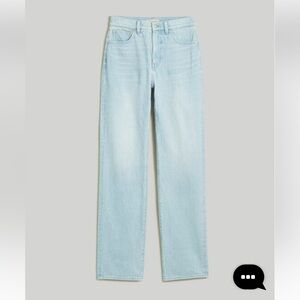 NWT Madewell Women's The Petite '90s Straight Jean 23P